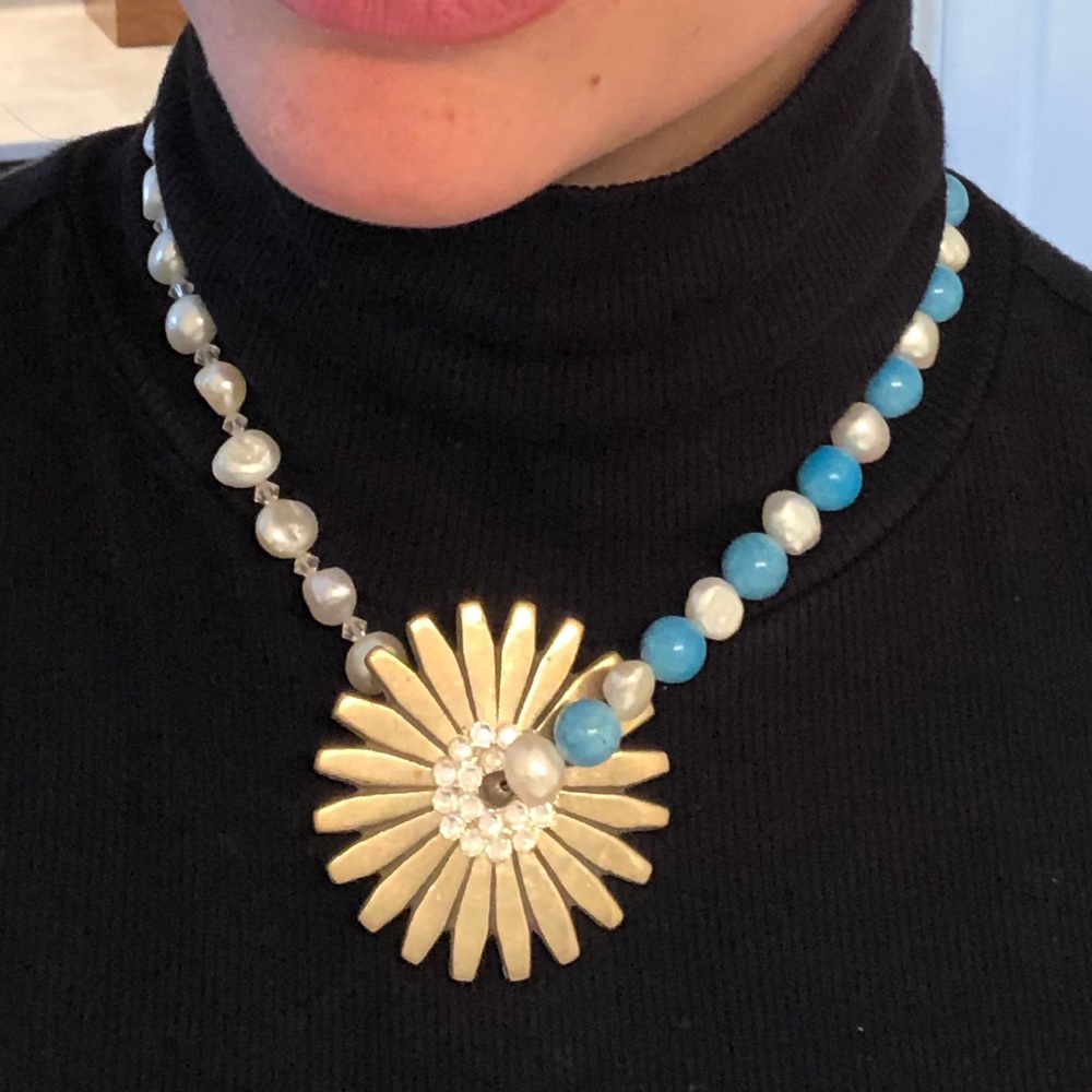 Cute country girl necklace